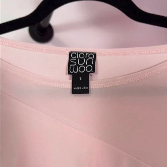 CLARA SUNWOO Pink Blouse Elegant Top - Picture 2 of 4